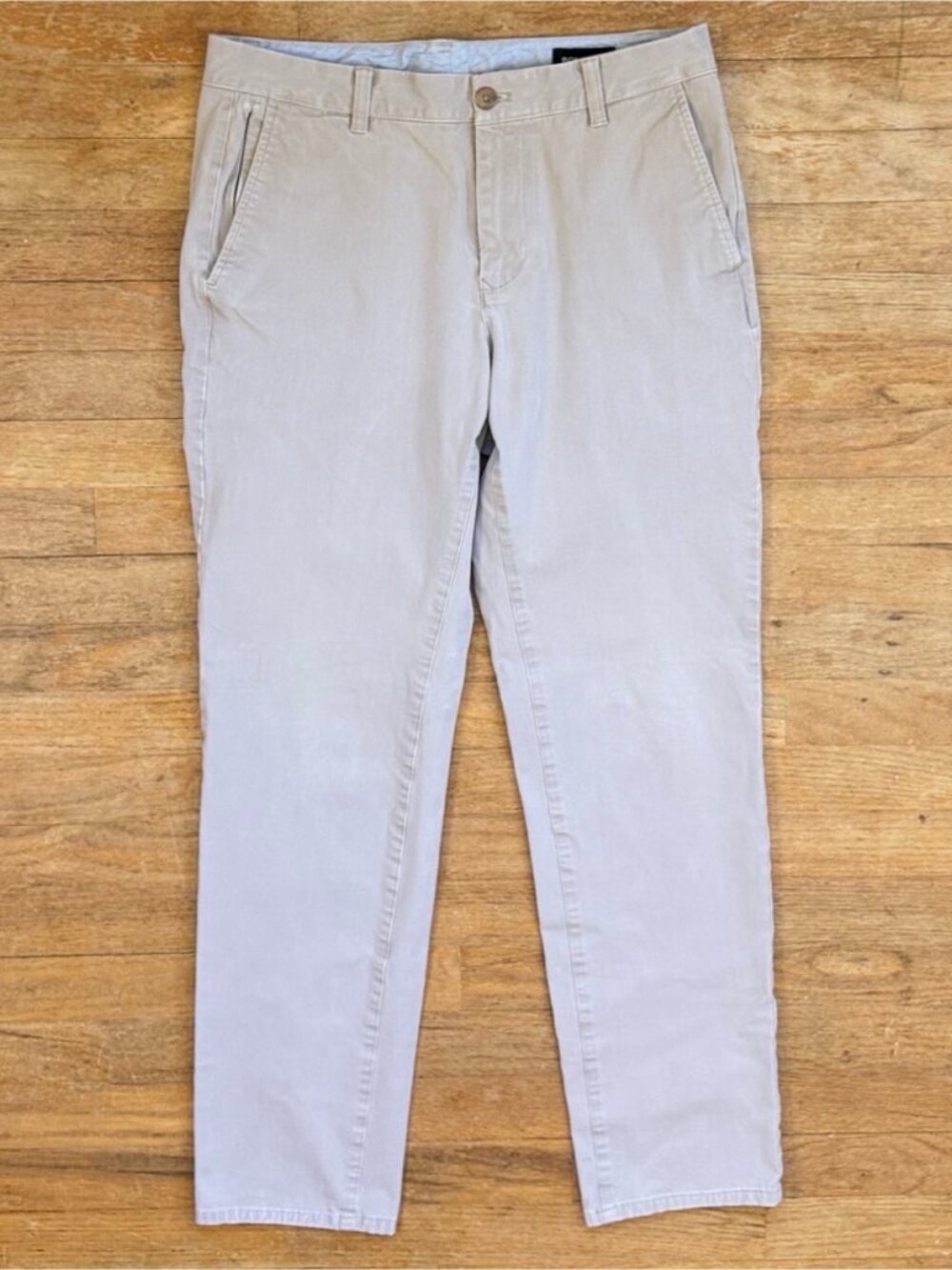 Bonobos Khaki Pants Size 31x30 Twill 100% Cotton Slim Chinos 31 Waist 30 Inseam
